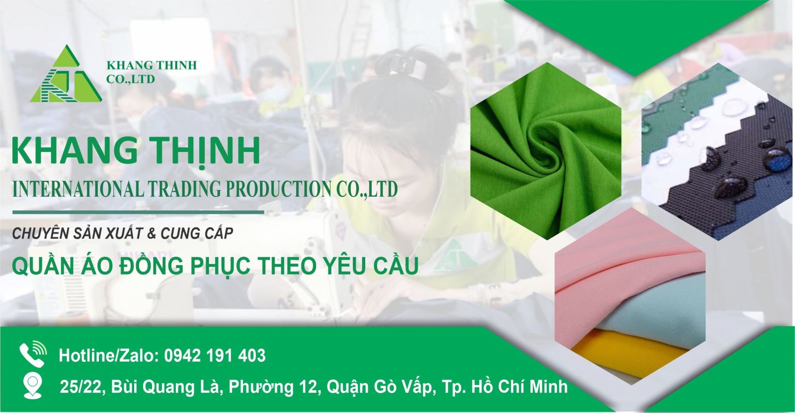 may áo khoác đồng phục